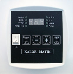 Centraline modello 115  Legna pellets  la sicurezza che protegge la tua caldaia